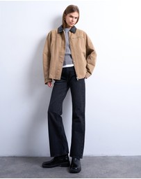 TOPSHOP - Zip Through Barn Jacket