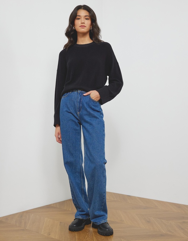 Atmos&Here - Organic Cotton Relaxed Crew Knit