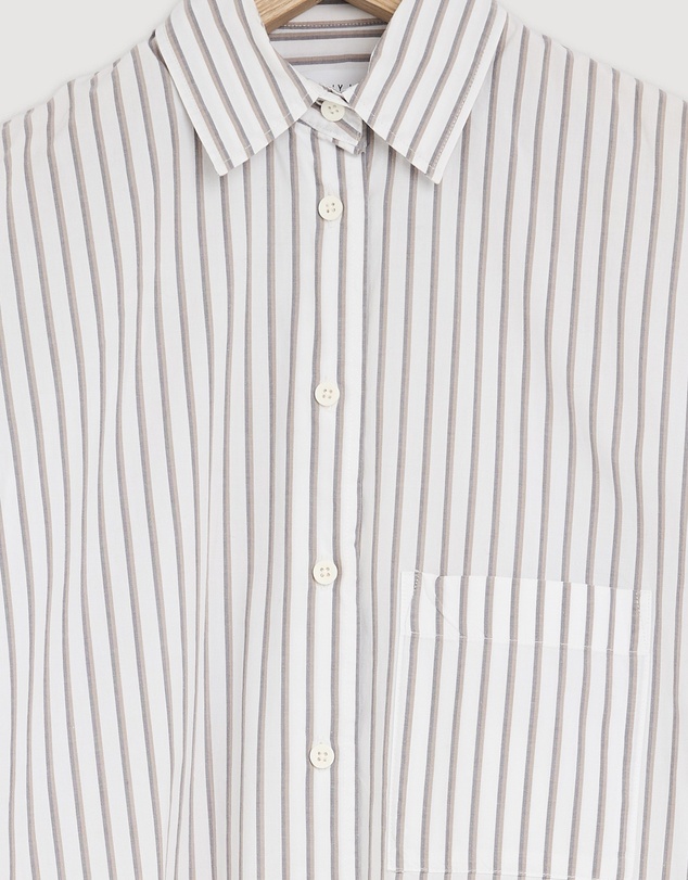 Revibe - Repaired Assembly Label Cotton Shirt