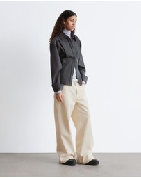 & Other Stories - Tapered Wool Shirt