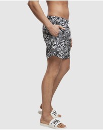 Urban Classics - Pattern Swim Shorts