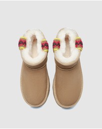 EVERAU - Australian Shepherd Ugg Vance Cow Suede Upper UGG Boots
