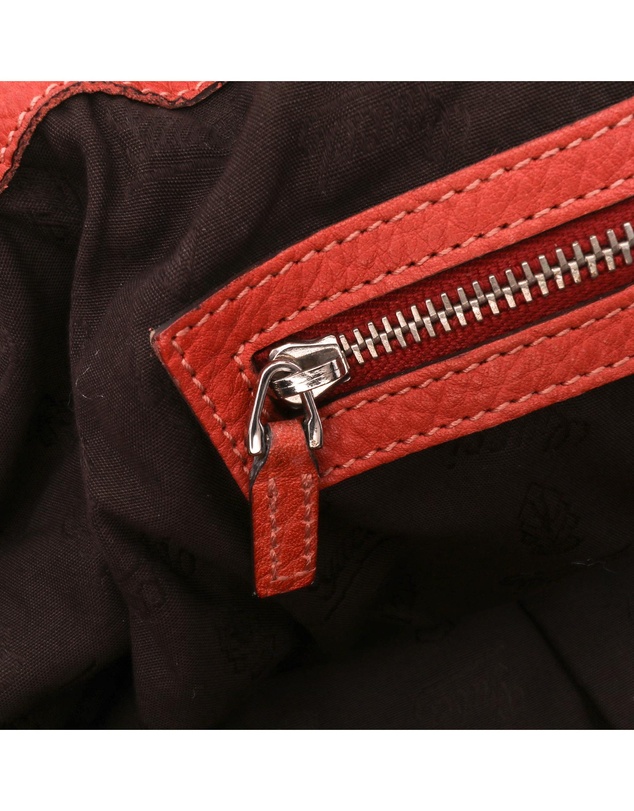 Pre-Loved by Azura Reborn - Pre-Loved gucci Leather Handbag with Braided Handle and Zip Closure