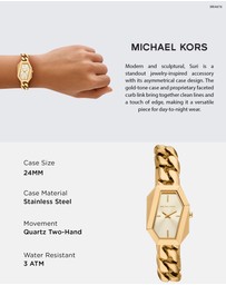 Michael Kors - Suri Gold Tone Analogue Watch