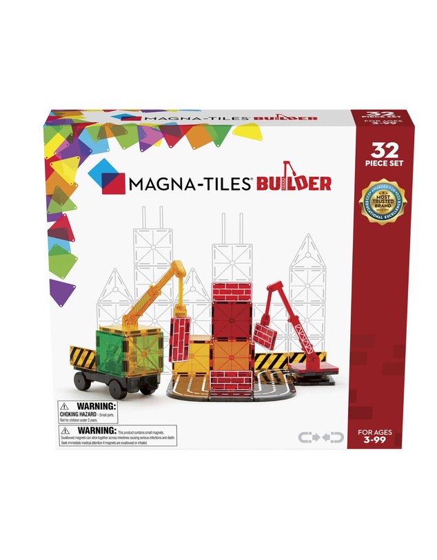 Magna-Tiles - MAGNA-TILES - Builder - 32 Piece Set