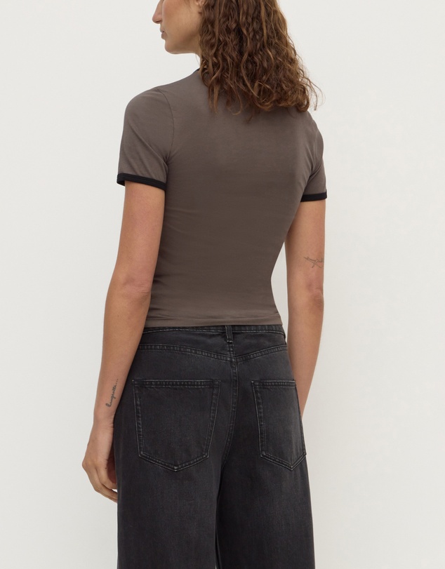 Assembly Label - Kourt Contrast Bind Tee