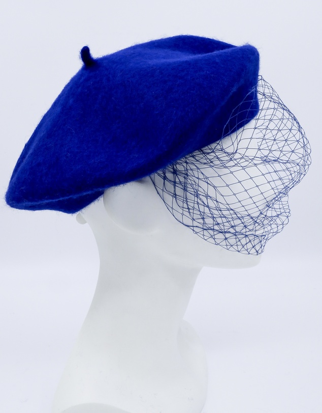 FORD MILLINERY - NIKKI Beret with veil