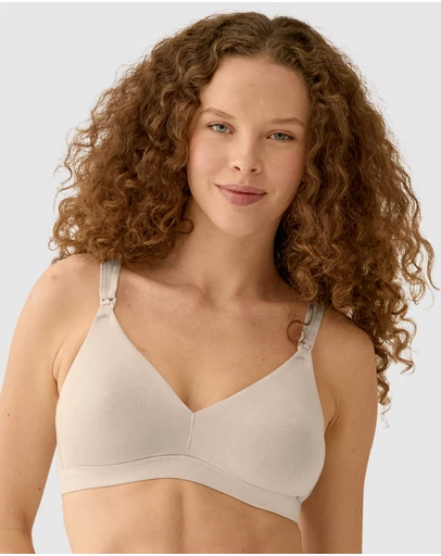 Naturana - Organic Cotton Wirefree Nursing Bra