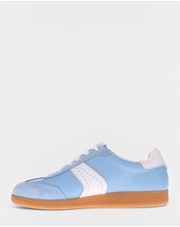 Mia Vita - Ramona II Lace-Up Casual Sneaker - Blue/White