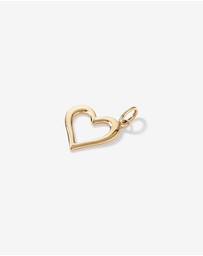 Michael Hill - Open Love Heart Pendant in 10kt Yellow Gold