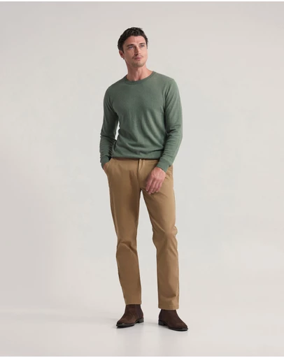 Oxford - Cotton Cashmere Crew Neck Knit