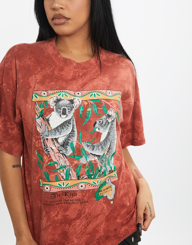 Vintage by The Real Deal - Pre Loved - 90s Australian Koala Wildlife Tee