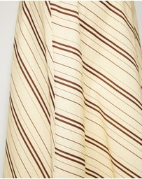 Dazie - Vacay Linen Blend Midi Skirt