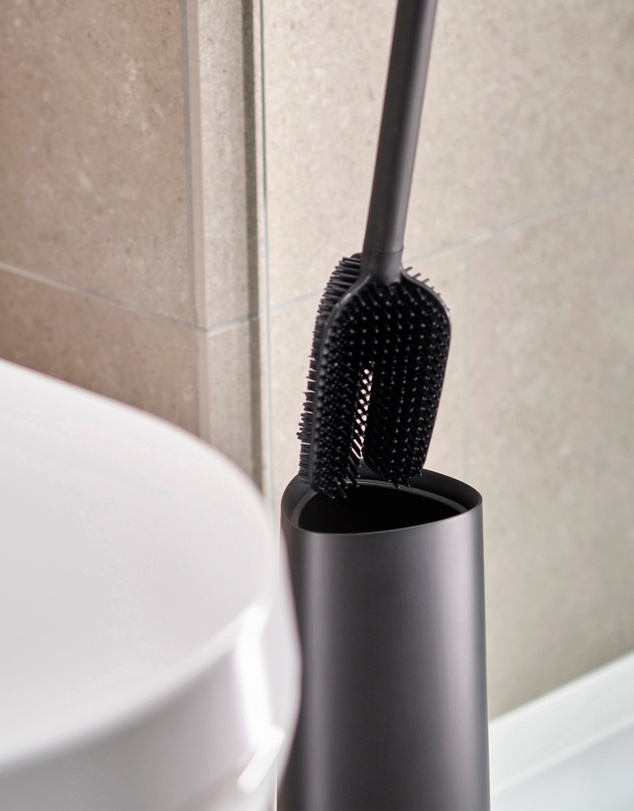 Joseph Joseph - Flex™ 360 Advanced Toilet Brush with Matt Black Finish