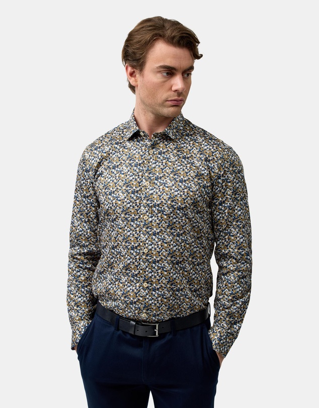 Brooksfield - Premium Print Shirt