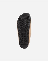 Ozwear Connection Uggs - Ugg Aussie Victoria Suede Leather Unisex Slipper