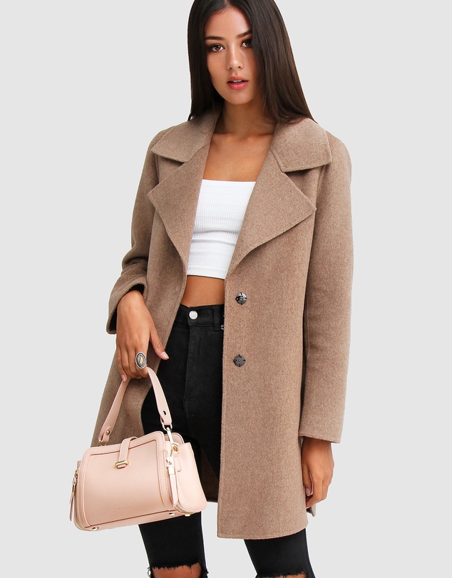 Belle & Bloom - Ex-Boyfriend Wool Blend Coat