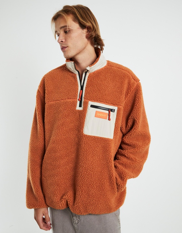 Insight - Cultures 1/4 Sherpa Jumper