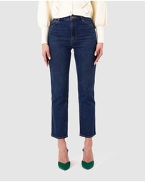 Rolla's - Original Straight Jean - Dark Stone