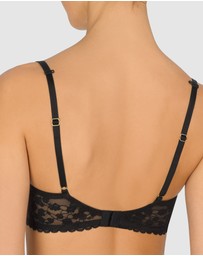Natori - Cherry Blossom Convertible-to-Racerback Lace Plunge Bra