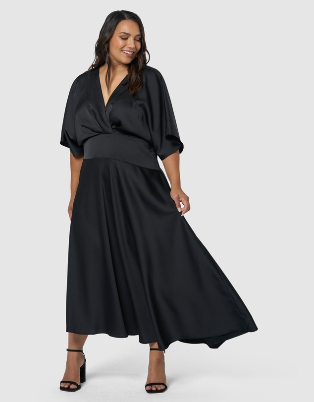 Pink Dusk by Curve Project - My Boo Midi Dress