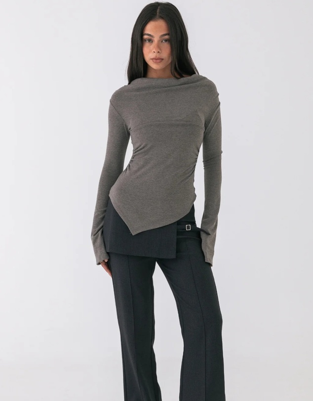 Style Addict - Asher Ruched Long Sleeve