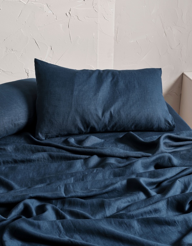 Linen House - Nimes Pure Linen Standard Pillowcase