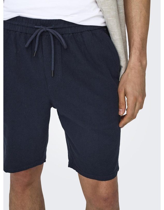 Only & Sons - Linus Linen Blend Shorts