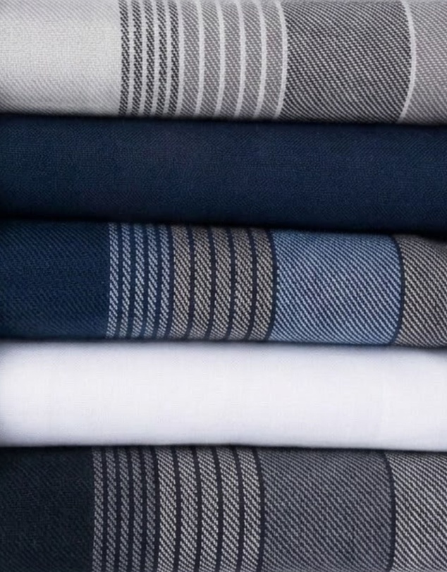 Henry Bucks - HENRY BUCKS Luxury Cotton Handkerchiefs 5 Pack MULTI
