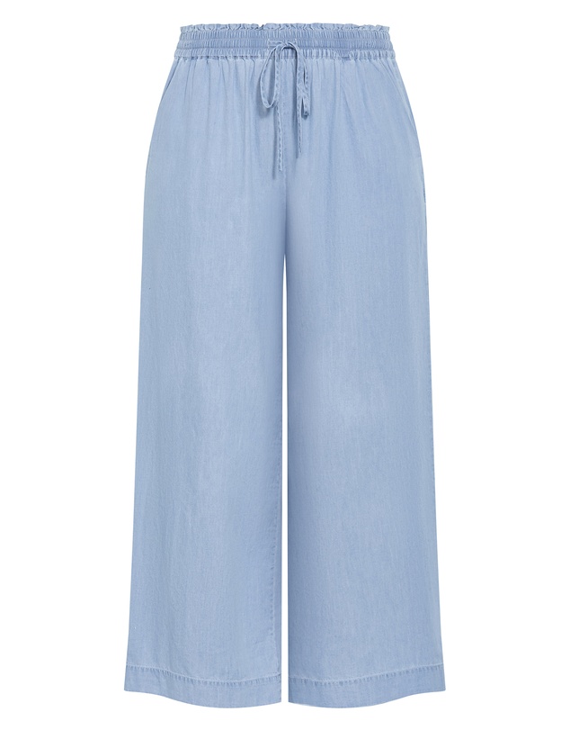 City Chic - Plus size Mikayla Denim Pant - light wash
