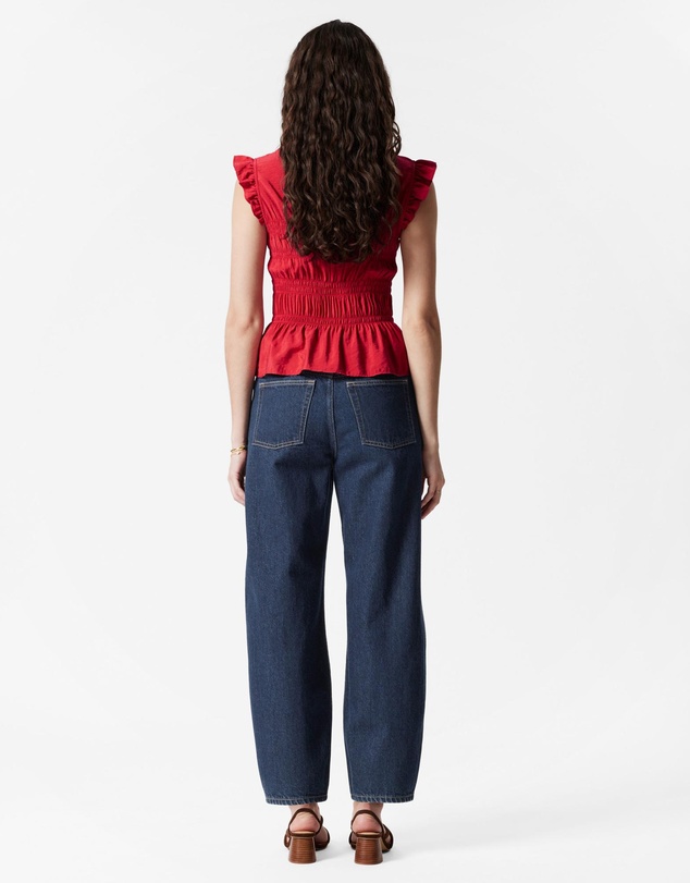 & Other Stories - Smocked Frill Top