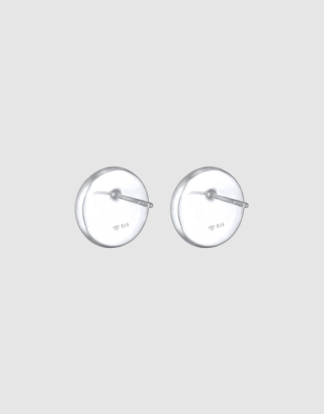 Elli Jewelry - Earrings Mabe Pearl Classic 925 Sterling Silver