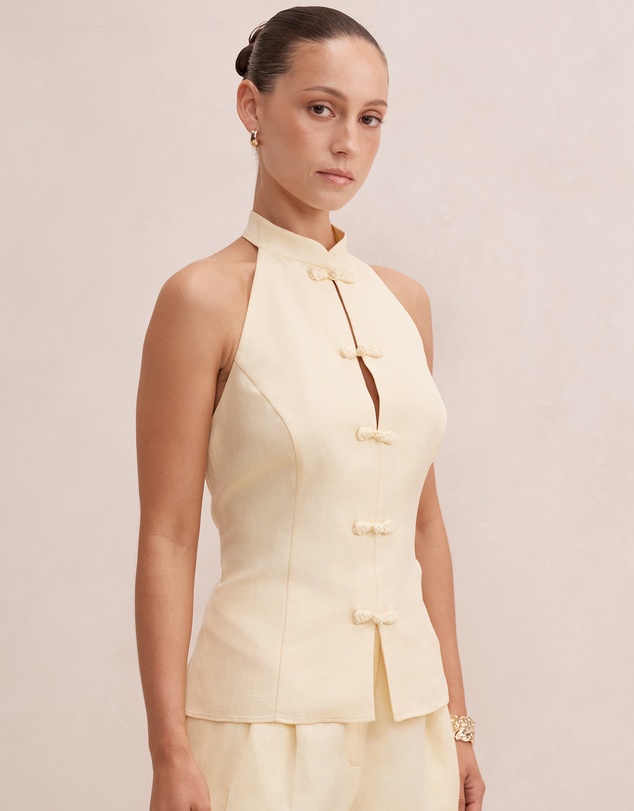 Forever New Petite - Isla Petite Halter Neck Top