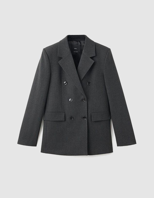M.N.G - Double-Breasted Suit Jacket