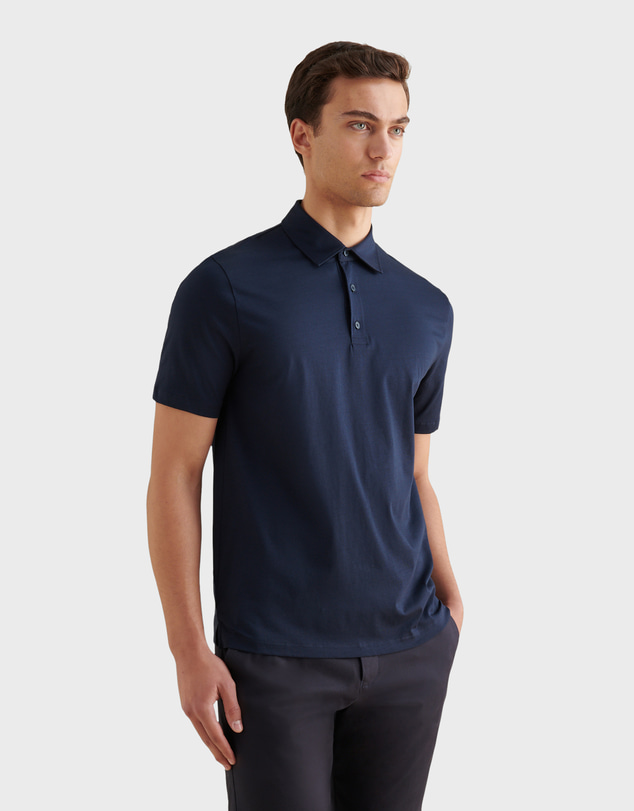 Peckham Rye  - Peckham Rye SS Mercerised Jersey Polo