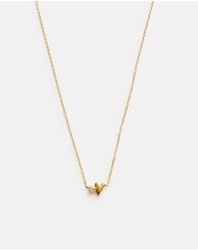 Kirstin Ash - Abode Heart Necklace