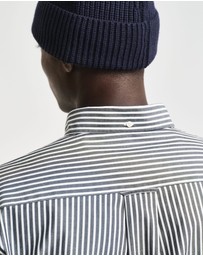 Gant - Regular Fit Striped Poplin Shirt