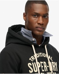 Superdry - Workwear Flock Graphic Hoodie