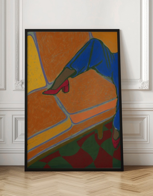 Olive et Oriel - KH Studio - Lucy II by Karla Hyman Art Print