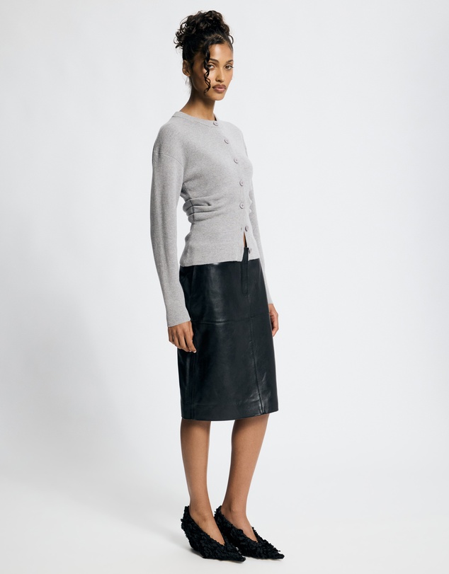 Lover - Dido Sculpted Wool Cardigan