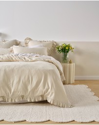 Linen House - Vintage Ruffle Quilt Cover Set