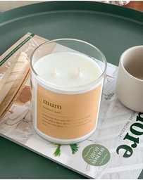 The Commonfolk Collective - Mum ~ Goldie Dictionary Meaning Candle