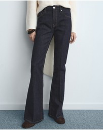 M.N.G - Violet Flared High-Rise Jeans