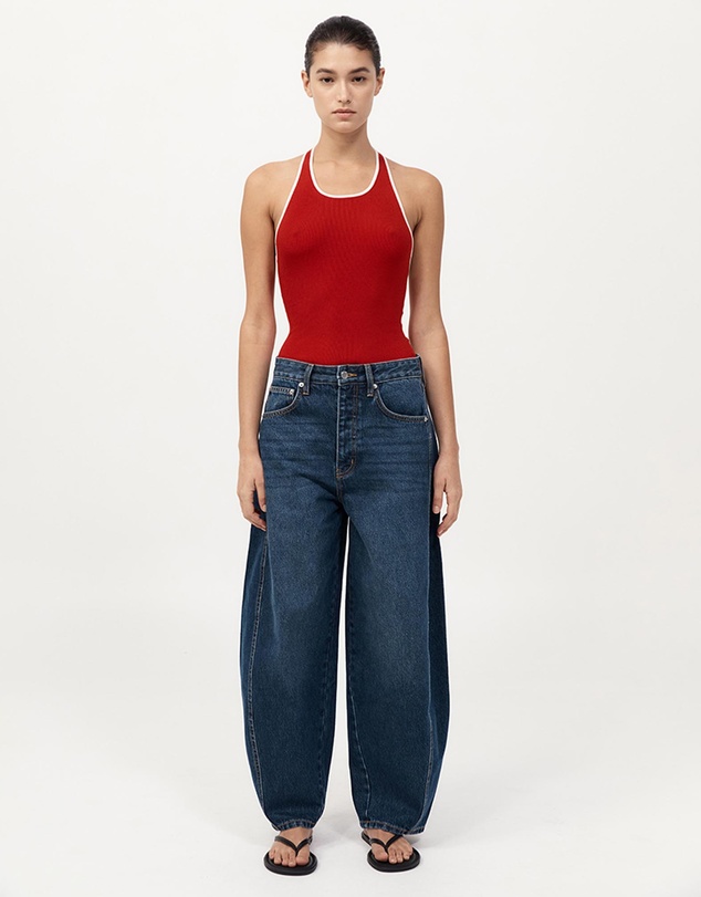 St. Agni - Mid Rise Balloon Jeans