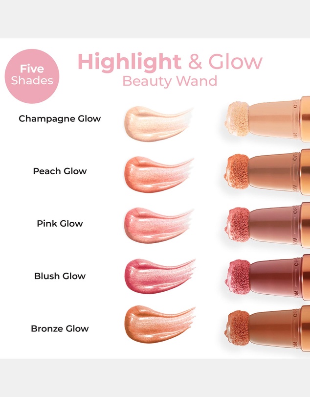 MCoBeauty - Highlight & Glow Beauty Wand - Blush Glow