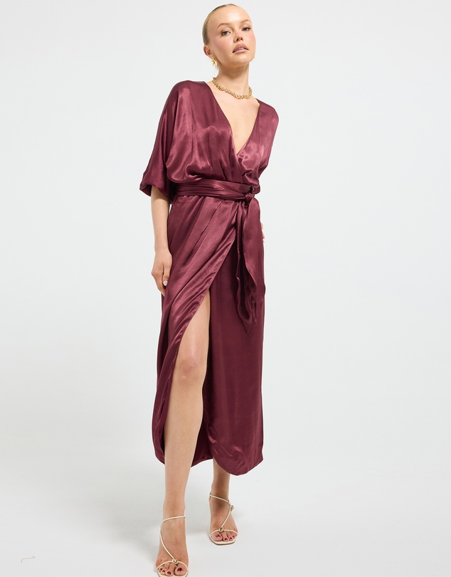 Pasduchas - Quinn Wrap Midi Dress
