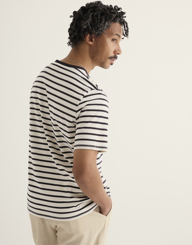 Seasalt - Men's Seven Seas Sailor Tee in GOTS-Certified Organic Cotton