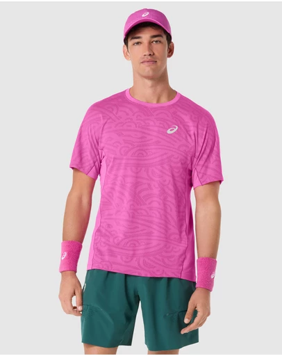 ASICS - Match Jacquard Short Sleeved Top - Men's