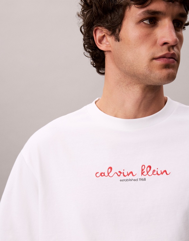 Calvin Klein Jeans - Line Logo Graphic Relaxed T‑Shirt