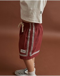 Rhythm - Twin Trim Heritage Beach Shorts - Kids